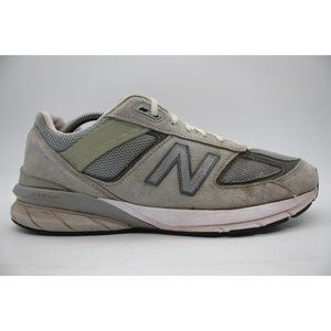 New Balance 990v5 Made in USA Men's 12 D Grey White Castlerock Shoes M990GL5